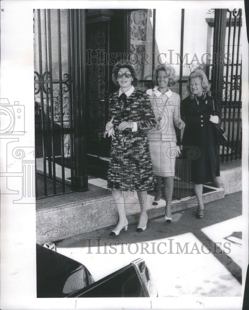 1972 Mrs. Djamal Hatam Chicago Socialite-Historic Images