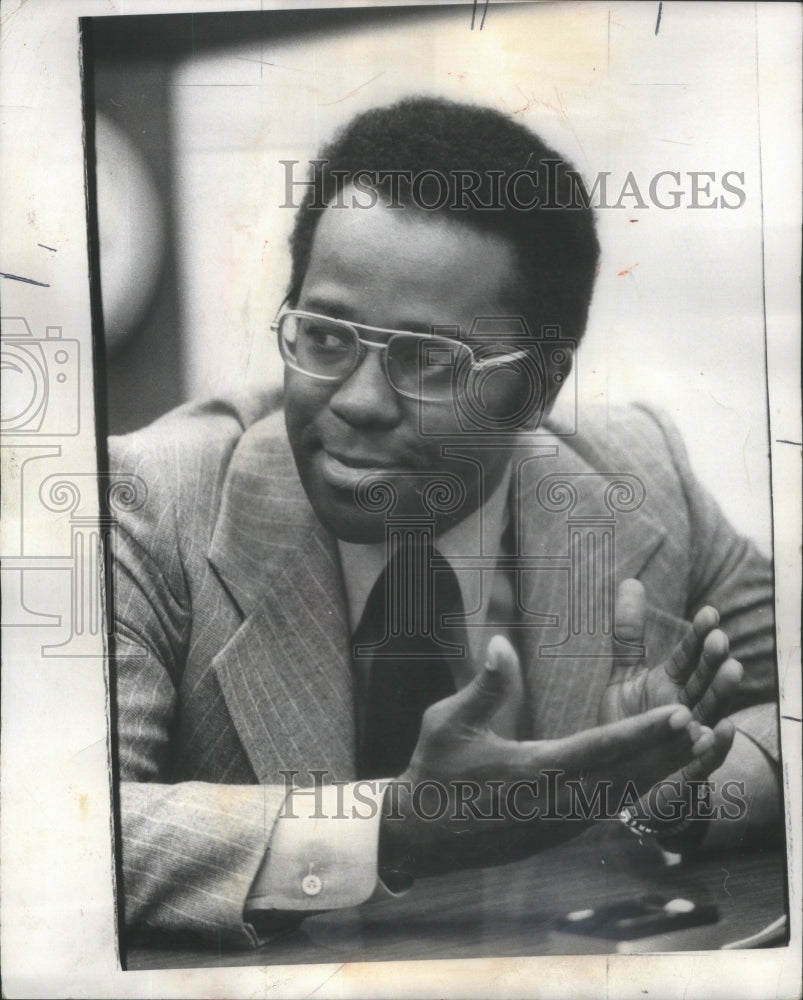 1977 Gary Mayor Richard Hatcher Elect President National Conference - Historic Images