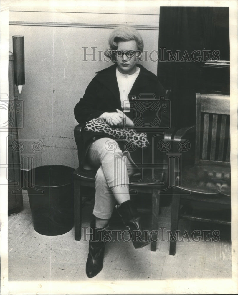 1964 Donna Bakker Driver Court Room Anti Car - Historic Images