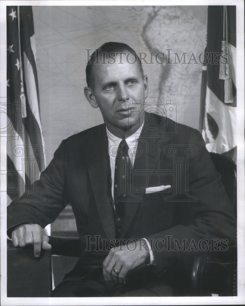 1965, Robert H B Baldwin,#2 man in the Department of the Navy - Historic Images