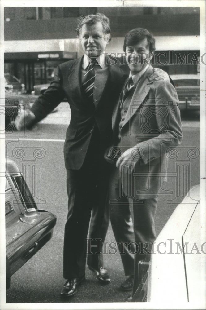 1978 Edward Moore Ted Kennedy Michael Bakalis Democrat - Historic Images