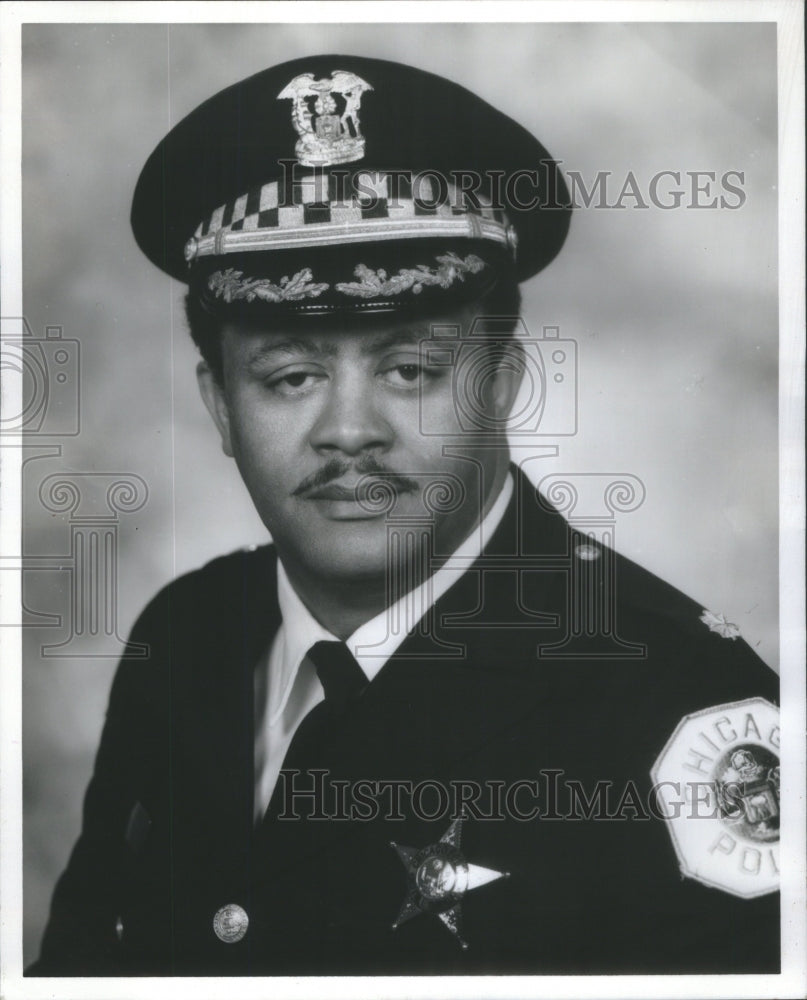 1987 George Banks Chief Police Department - Historic Images