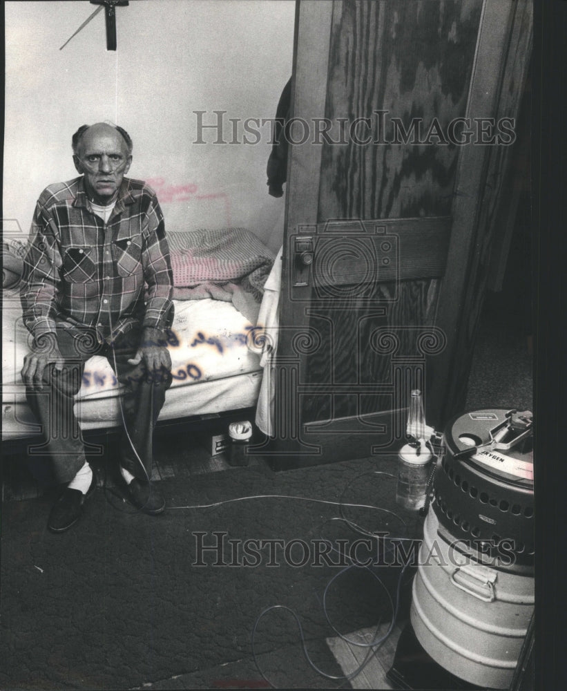 1978 Joe Banvich Silicosis US Steel South Works. - Historic Images