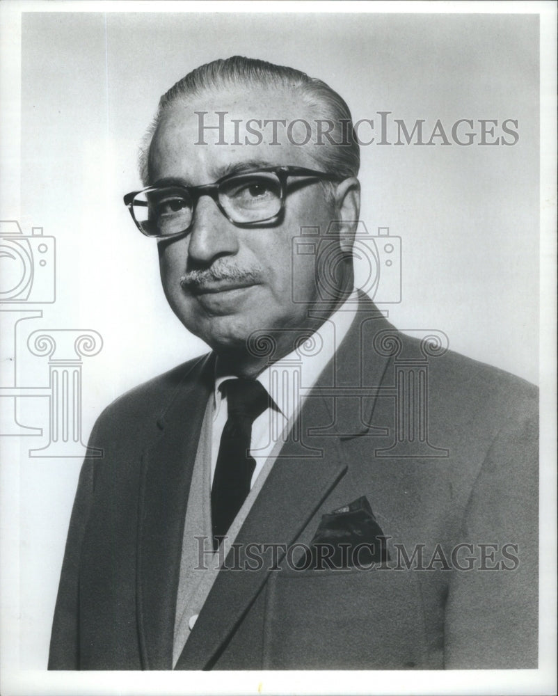 1969 Press Photo Nicolas J. Balsamo, M.D. Physician Surgeon Loyola Univeristy - Historic Images