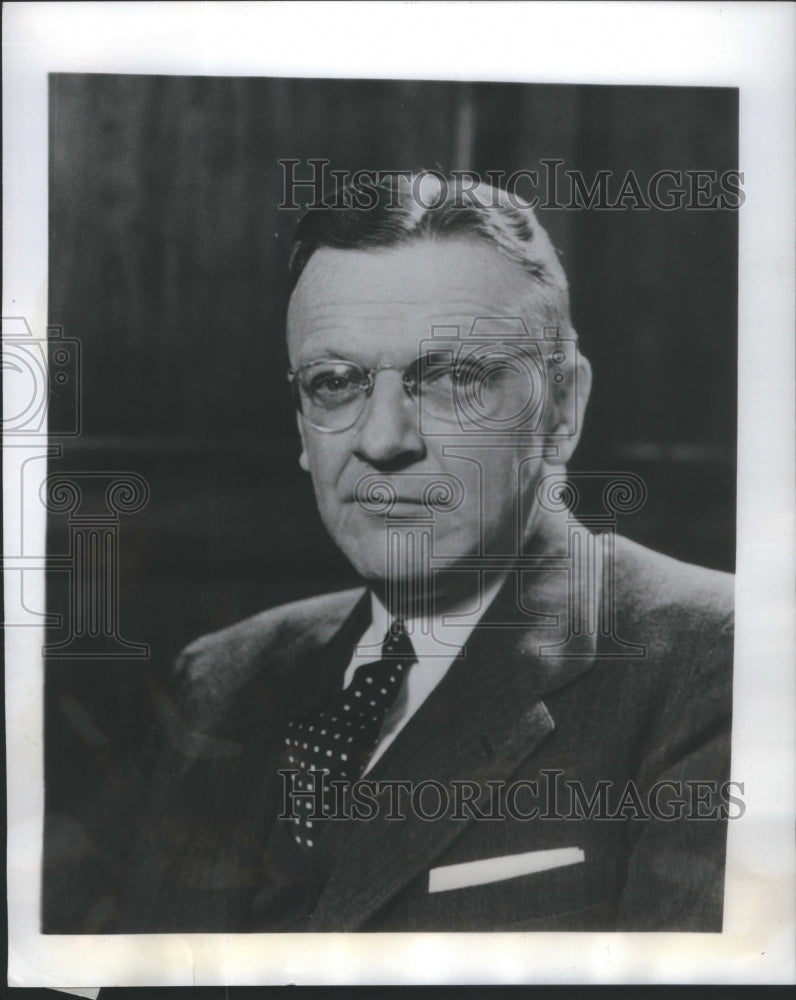 1956 Roswell  Barnes New york National Council Churches Secretary - Historic Images