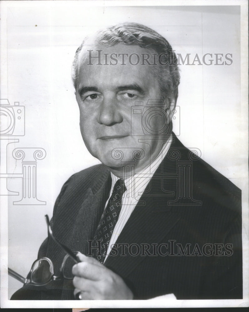 1967 British Diplomat Stafford Barff Portrait - Historic Images