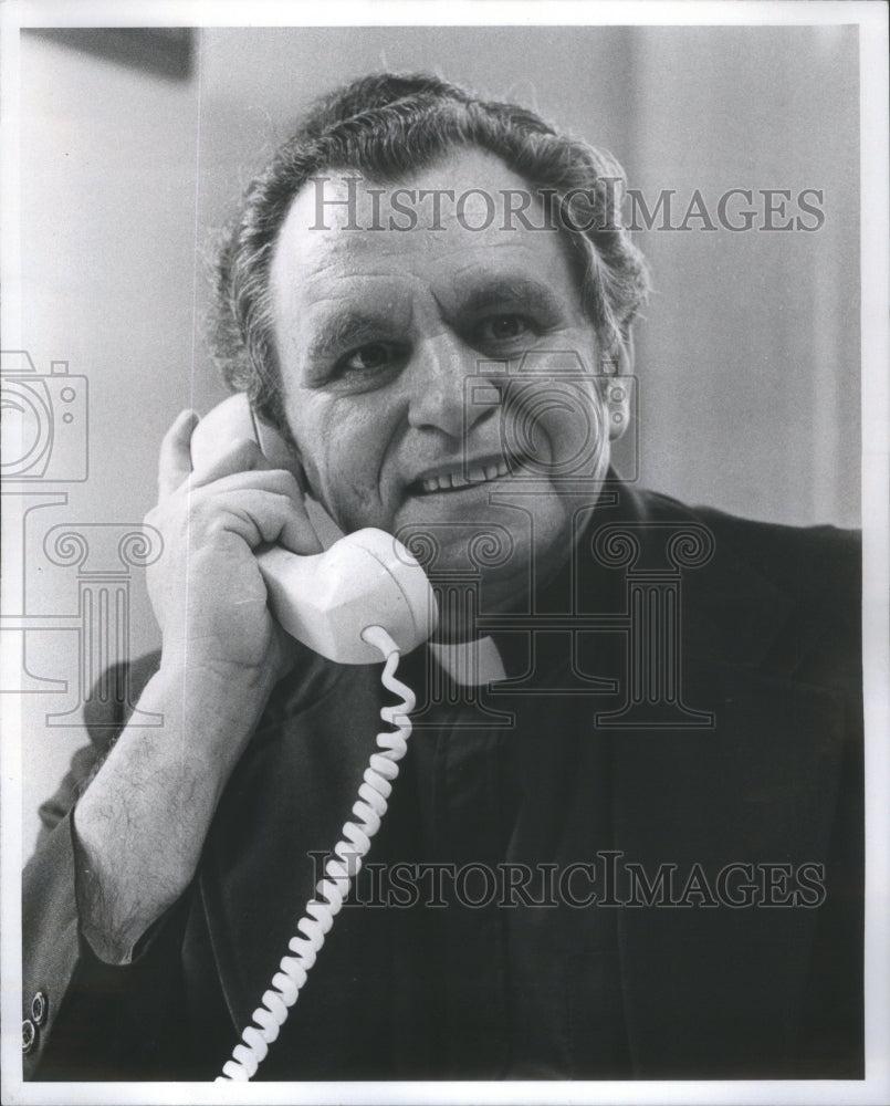 1978 HUD Assistant Secretary For Neighborhoods Baroni On PHone - Historic Images