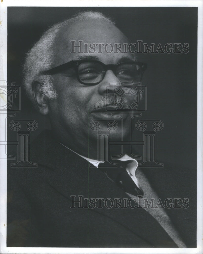 Press Photo Chicago Novelist Cyrus Colter Portrait- RSA83069 - Historic Images