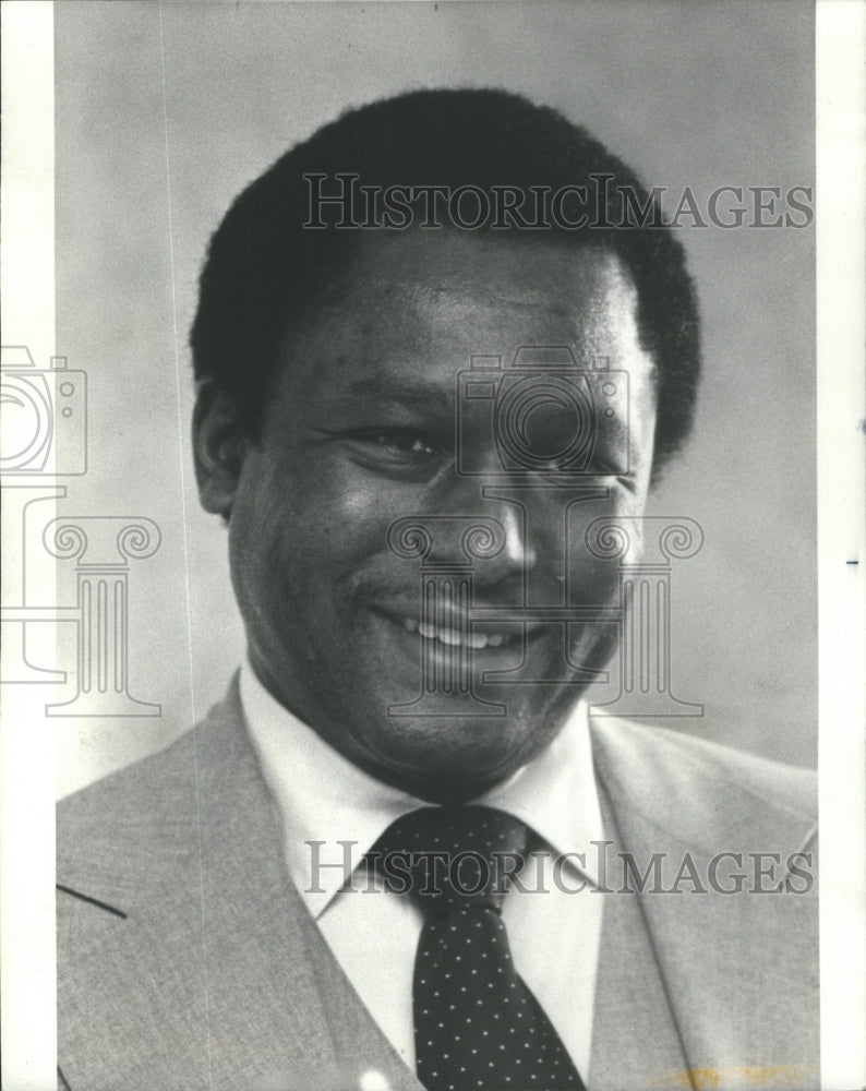 1984 James W Compton Head of Chicago Urban League - Historic Images