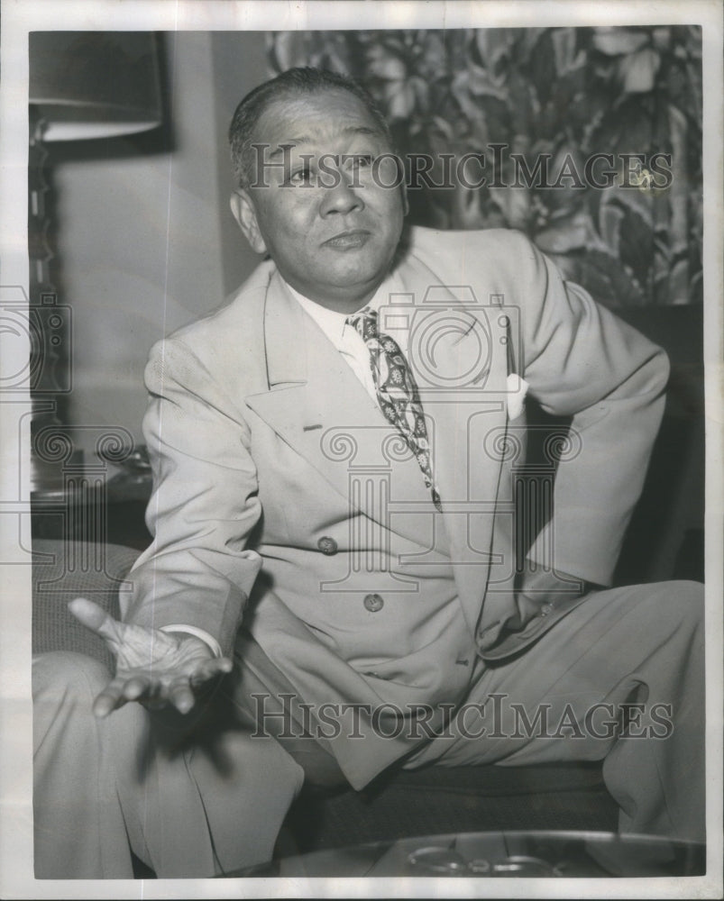 1947 Tomas Confesor leader Philippine Senate Washington - Historic Images