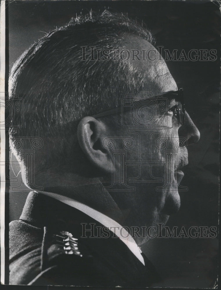 1970 Press Photo Chicago Police Superintendent James B. Conlisk, Jr.- RSA83275 - Historic Images