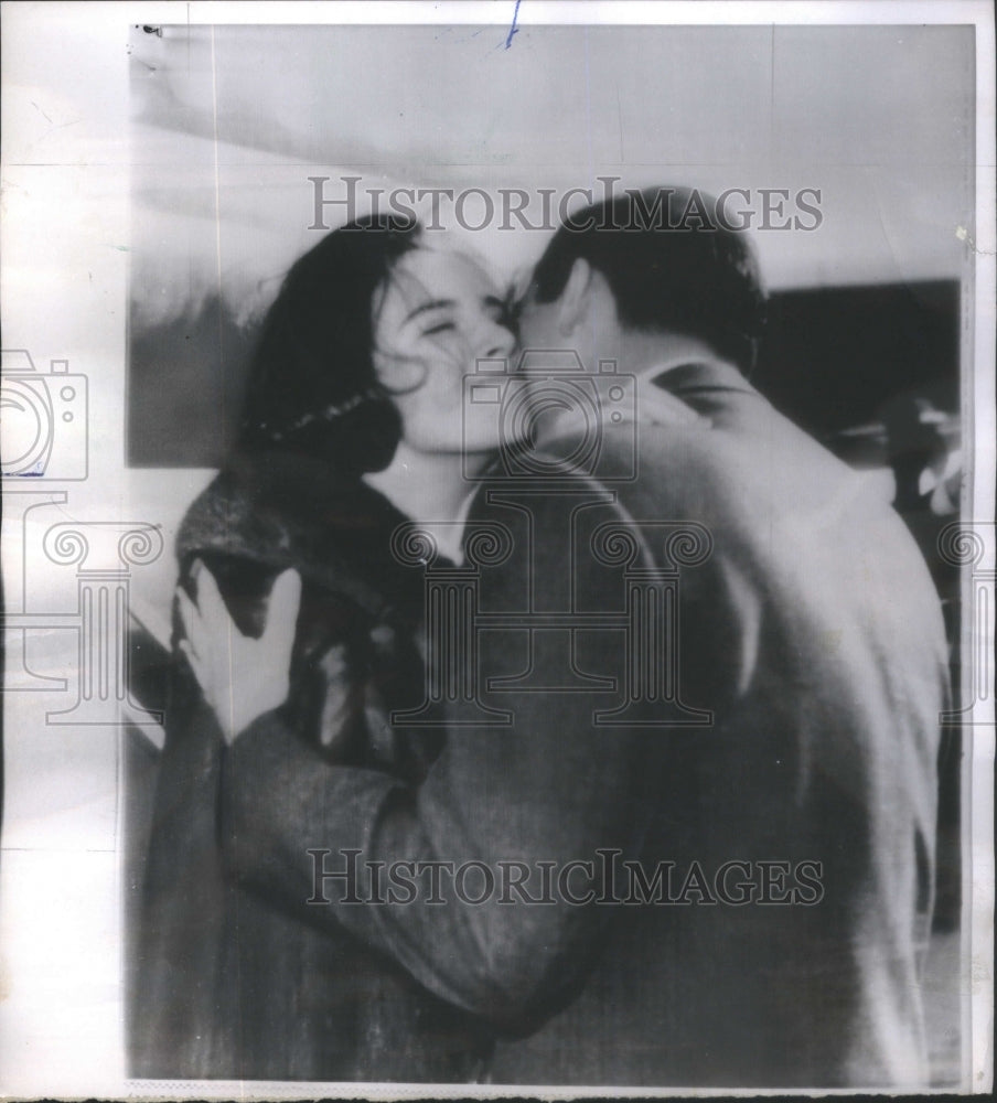 1965 Greece&#39;s King Constantine embraces his wife, Anne-Marie-Historic Images