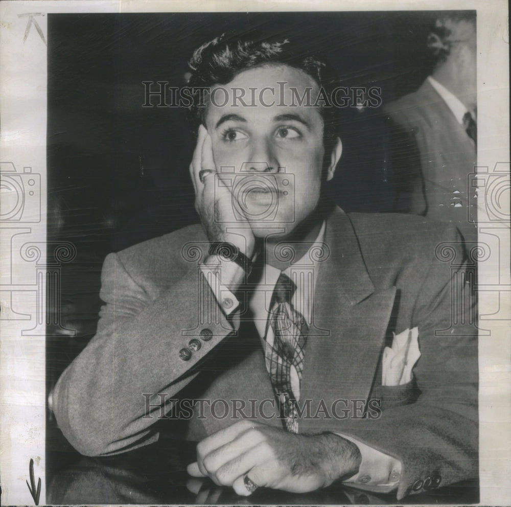 1951 Press Photo Accordionist Dick Contino- RSA83601 - Historic Images