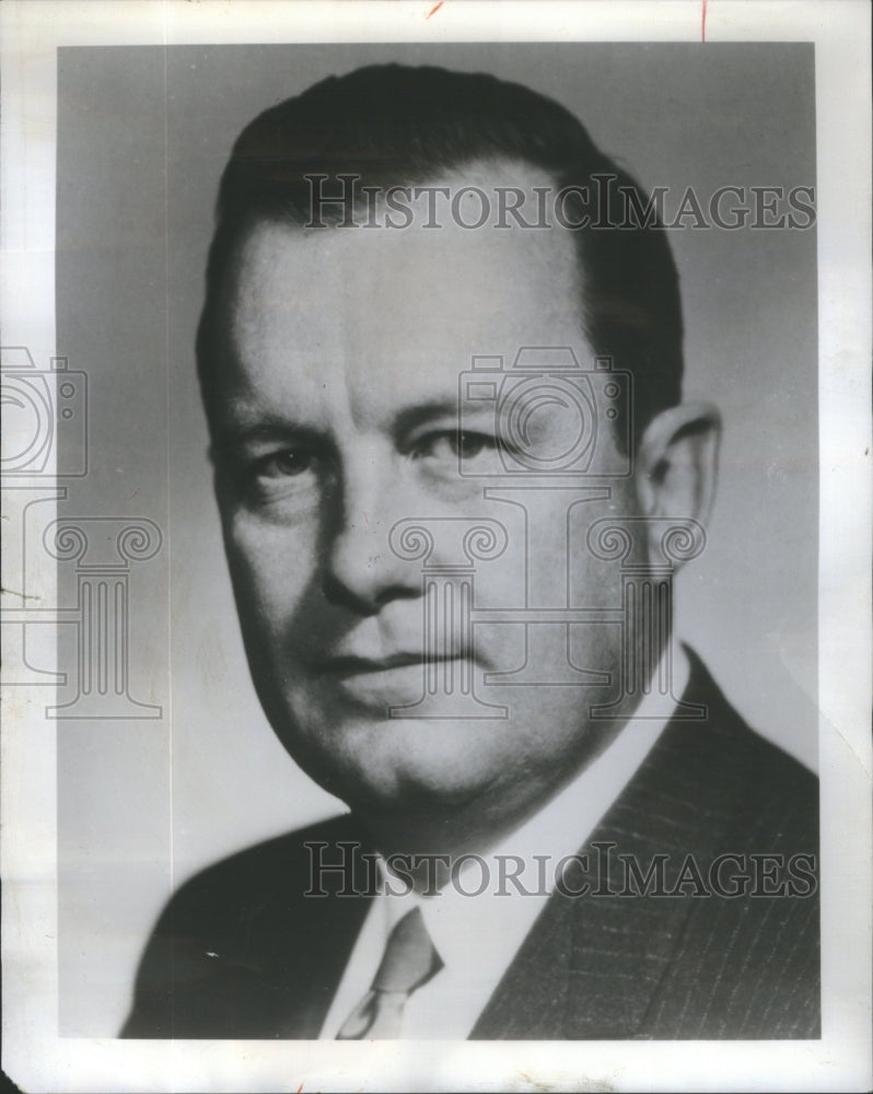 1966 Press Photo National Can Corp Senior VP Of Sales Frank Considine - Historic Images