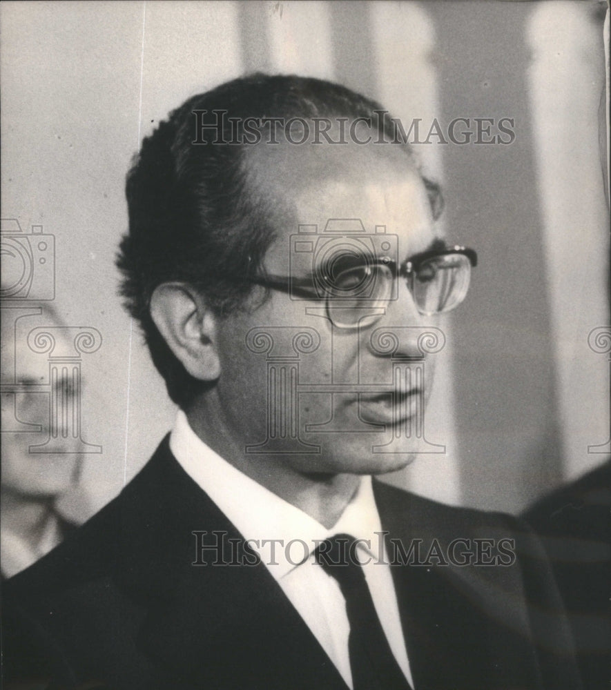 1971 Press Photo Emilio Colombo Italy President Council Ministers- RSA83791 - Historic Images