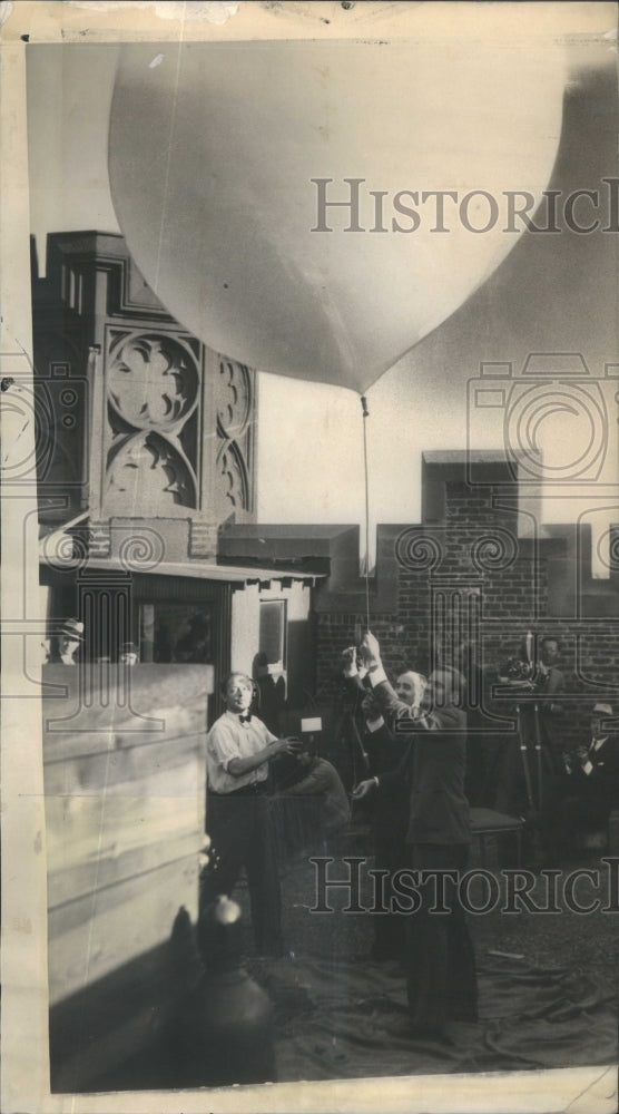 1934 Professor Arthur H. Compton University Chicago Balloon-Historic Images