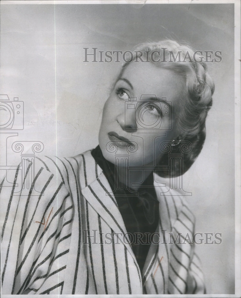 1946 Estelle Compton/Modeling Institute/Chicago/Radio Interview - Historic Images