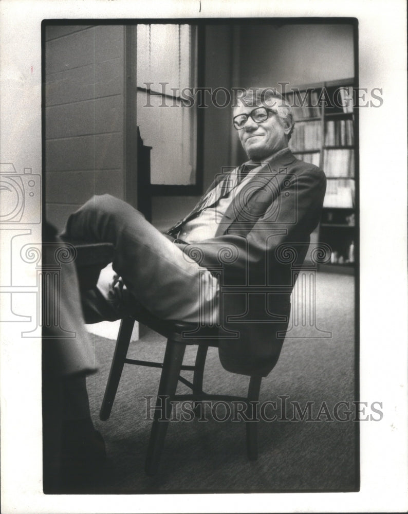 1982 Carl Condit University Chicago Evanston - Historic Images