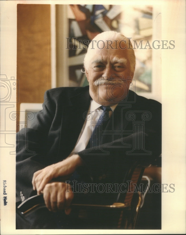 1992 President Columbia College Mike Alexandroff Retires - Historic Images