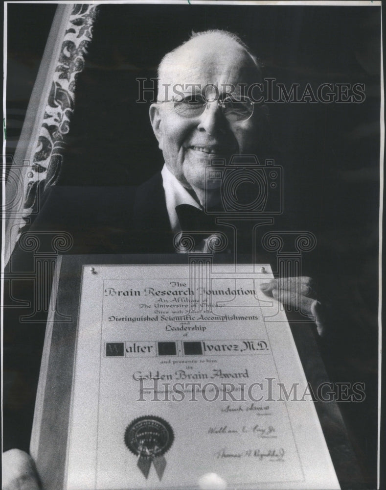 1974 Dr Walter Alvarez Columnist author Doctor Birthday - Historic Images