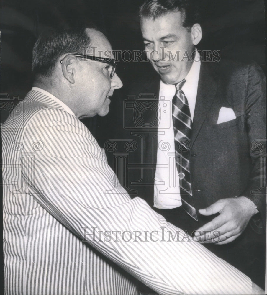 1968 GOP Race Nomination Governor Richard B. Ogilvie John Altorfer - Historic Images