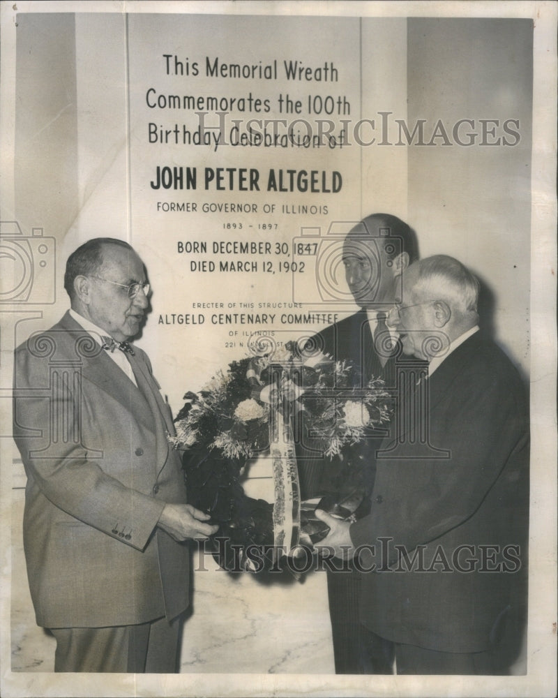 1947 1819 John Peter Altegeld Honor - Historic Images