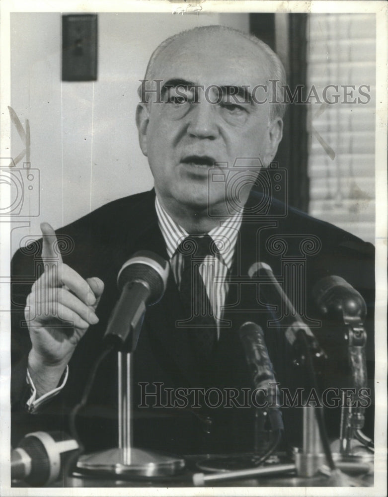 1964 Herve Alphand French Ambassador - Historic Images