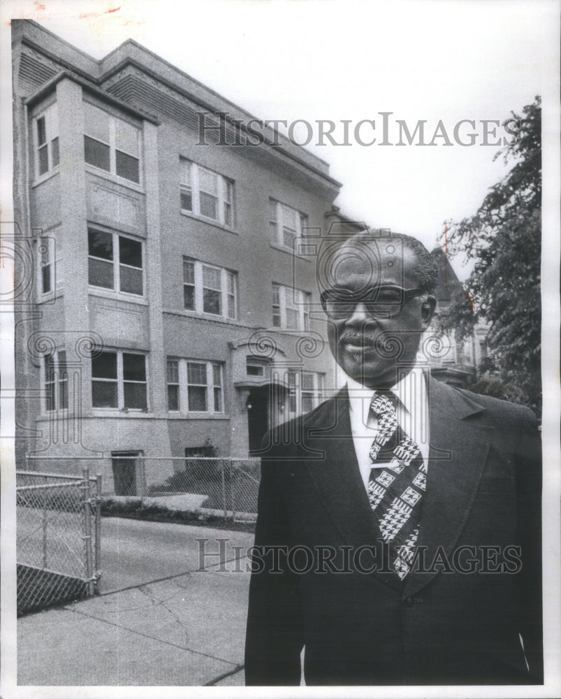 1976 Rev. Bennie Allison Rehabilitates apartments. - Historic Images