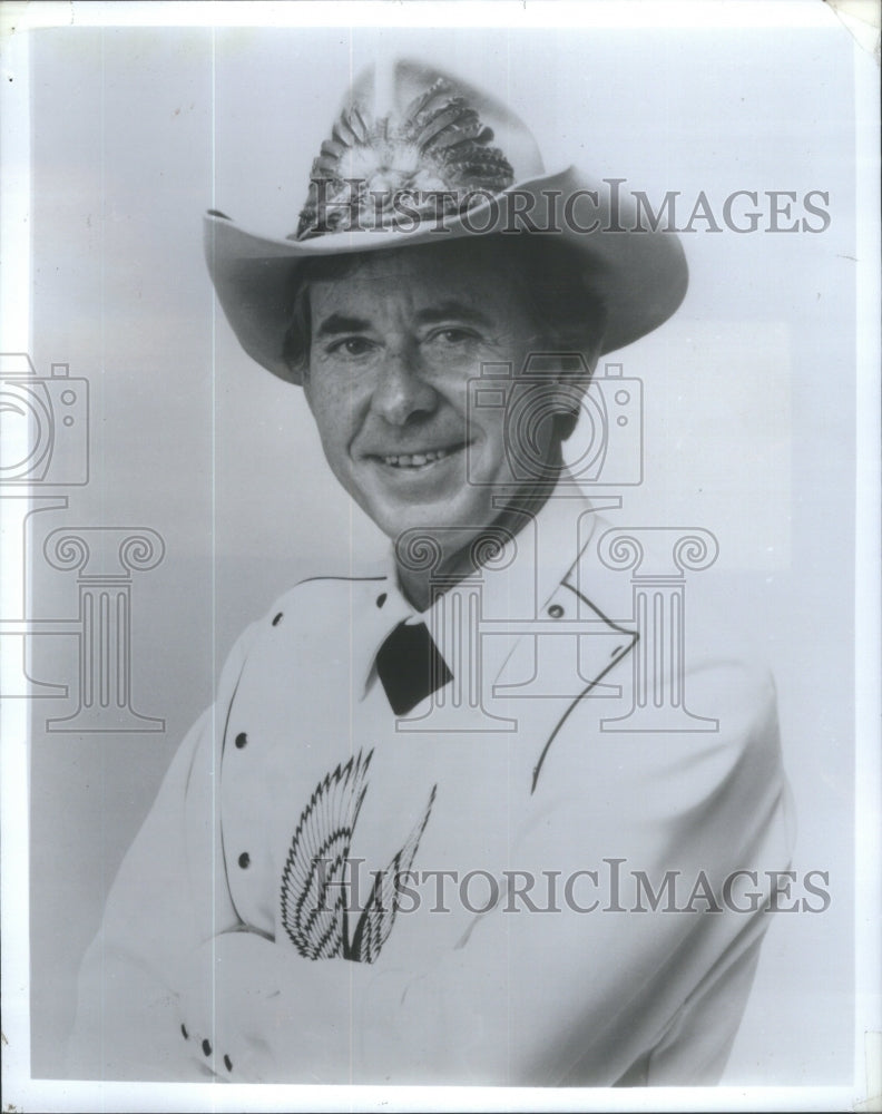 1985 Press Photo Country Music Star Joel Daly- RSA84579 - Historic Images