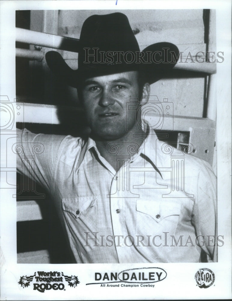 Dan Dailey Rodeo Cowboy INTERNATIONAL PROFESSIONAL RODEO ASSOCIATION