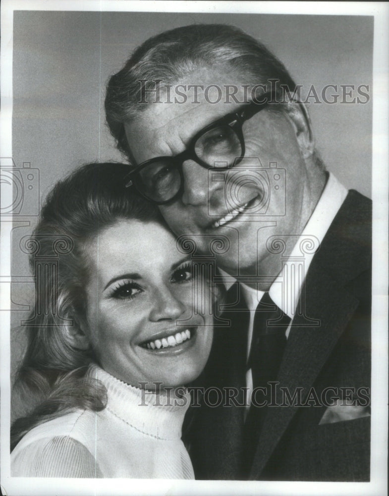 1970 Dan Dailey and Julie Sommars, TV show The Governor and J.J.-Historic Images