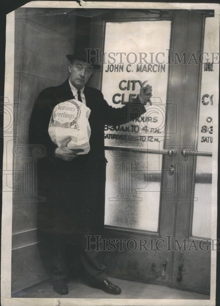 1963 Lar Daly Petition Mayor City Clerk Door - Historic Images