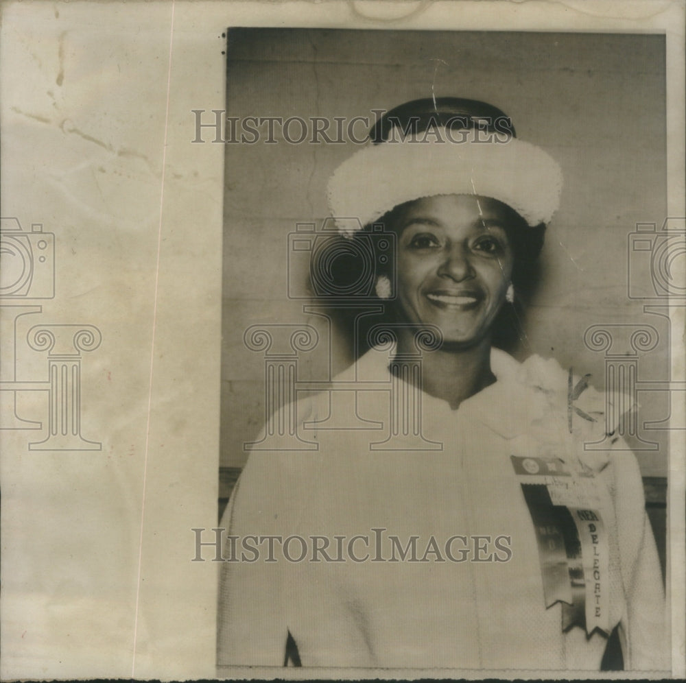 1964 Press Photo National Educational Association President Elect Koontz - Historic Images