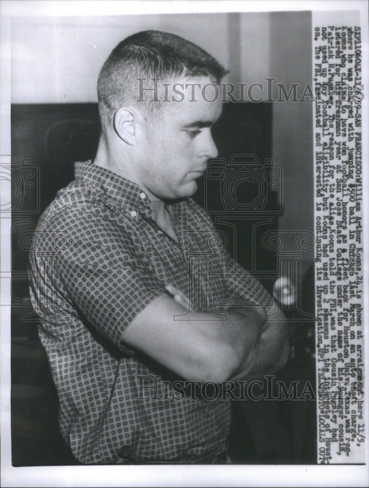 1959, San Francisco Koons Arraignment Bail Jump- RSA85025 - Historic Images