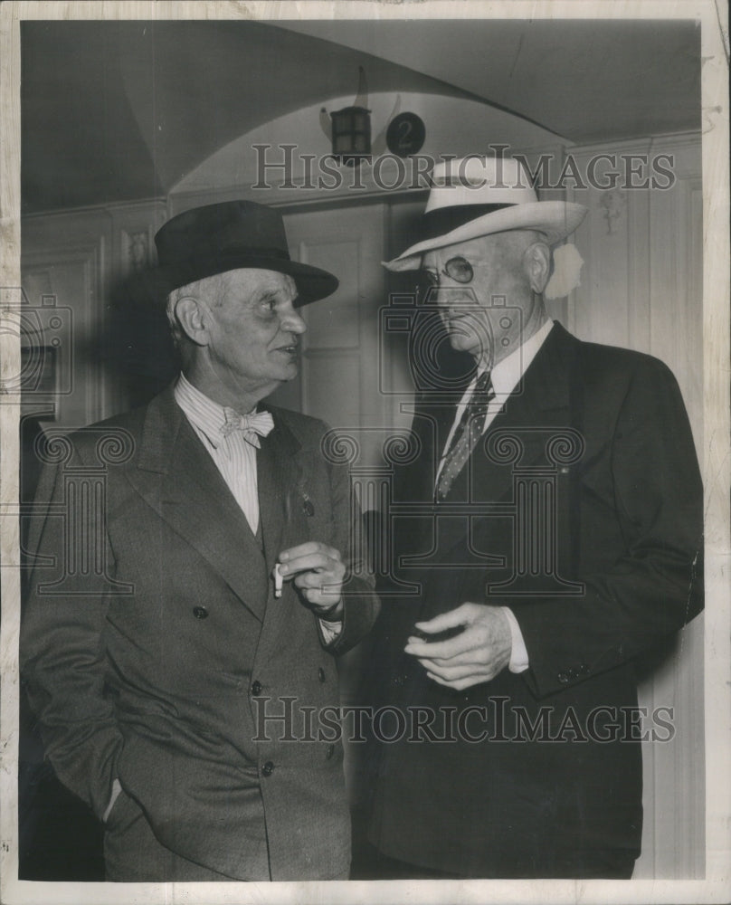 1944 Press Photo Republican National Convention Attendees Kelland Creager - Historic Images