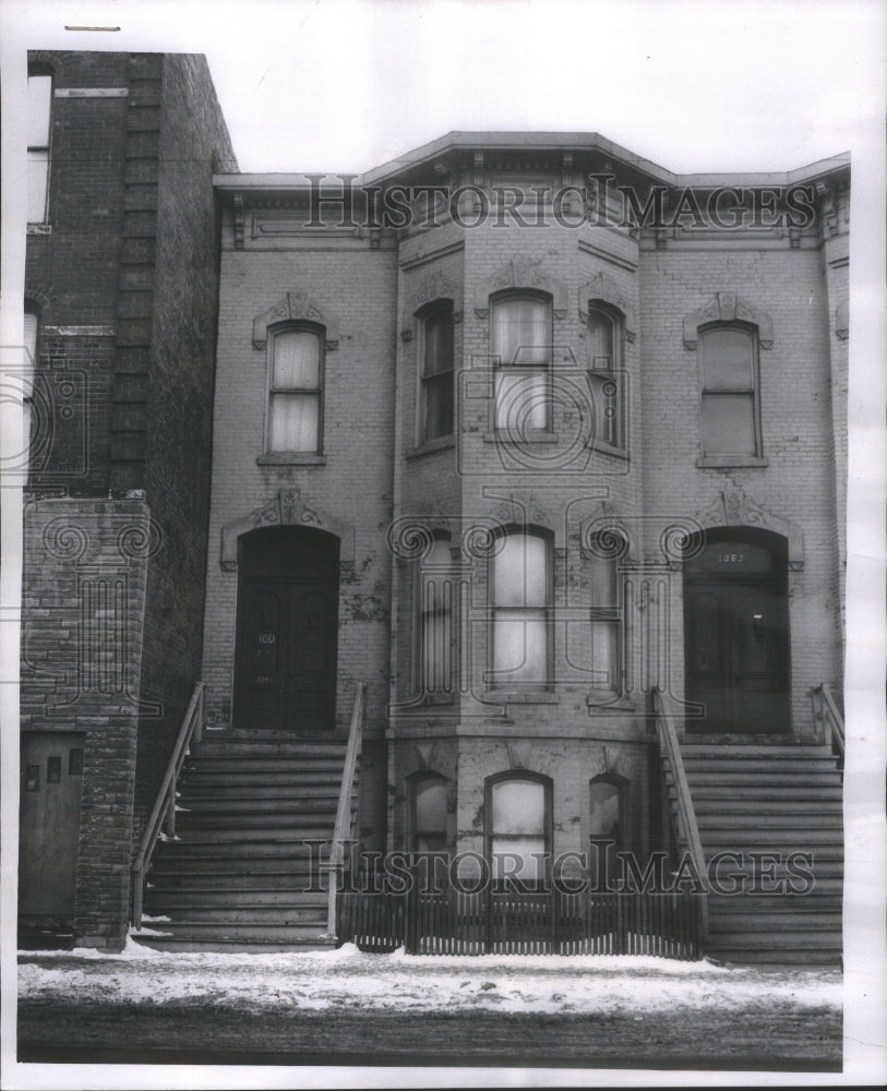 1958 Press Photo Illinois Rep Roland Libonati's Home - Historic Images