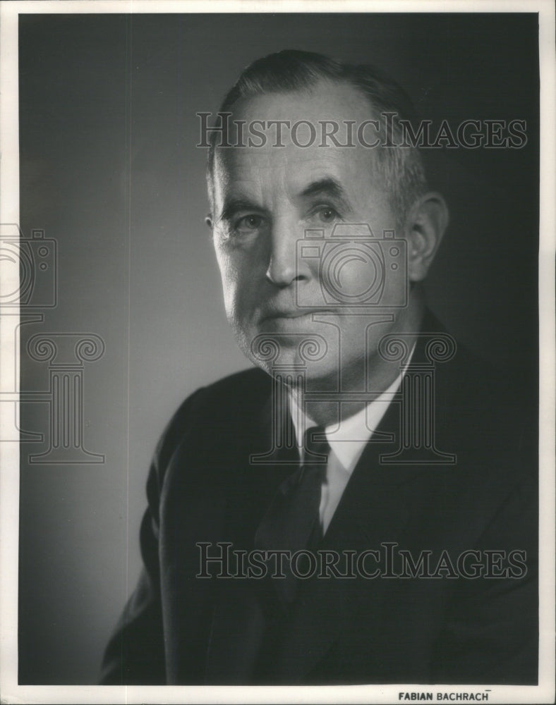 1967 Curtiss E. Frank, director of ACF Industries - Historic Images
