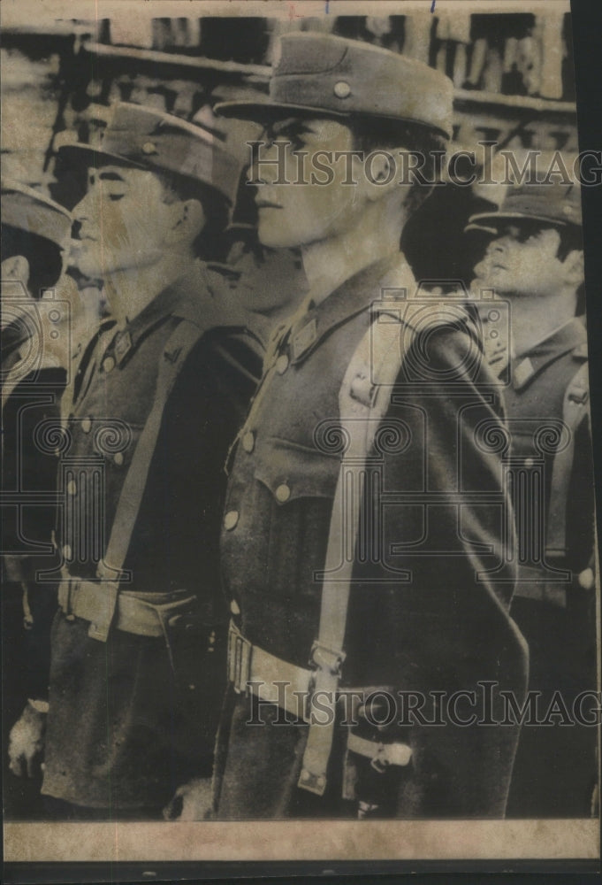 1976 Generalissimo Franco Grandson At Military Academy - Historic Images