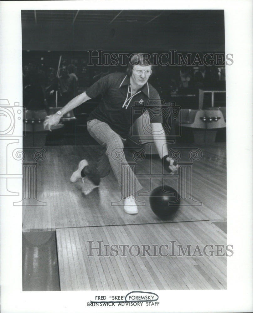 1973 Fred "Skee" Foremsky/Bowling - Historic Images