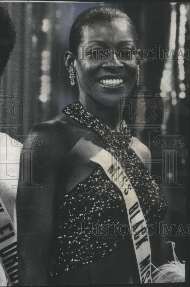 1975 Helen Ford/Miss Mississippi/Miss Black America/Beauty Pageant - Historic Images