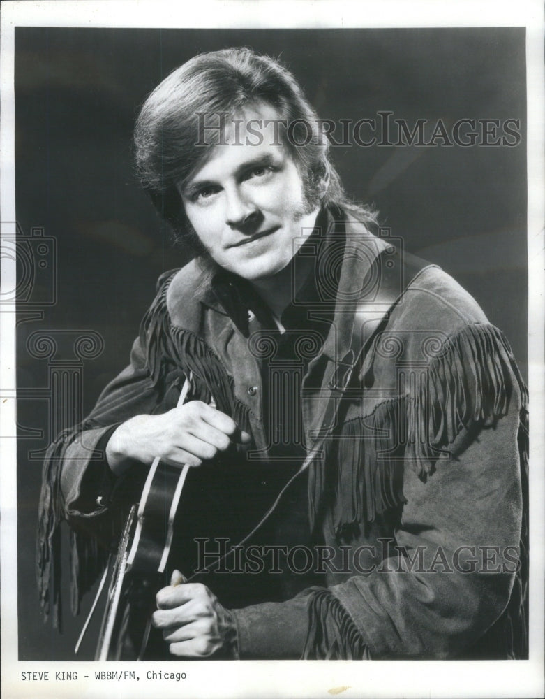 1973 WBBM/FM's Steve King - Historic Images