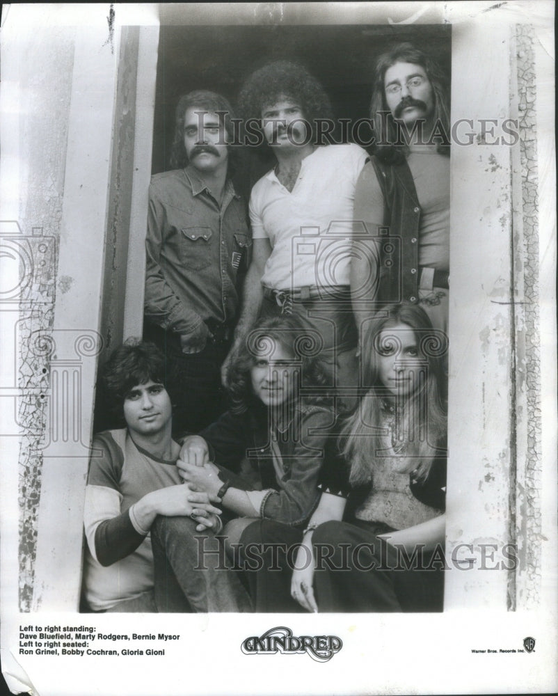 1972, Kindred/Rock Group/D Bluefield/M Rodgers/B Mysor/R. Grinel - Historic Images