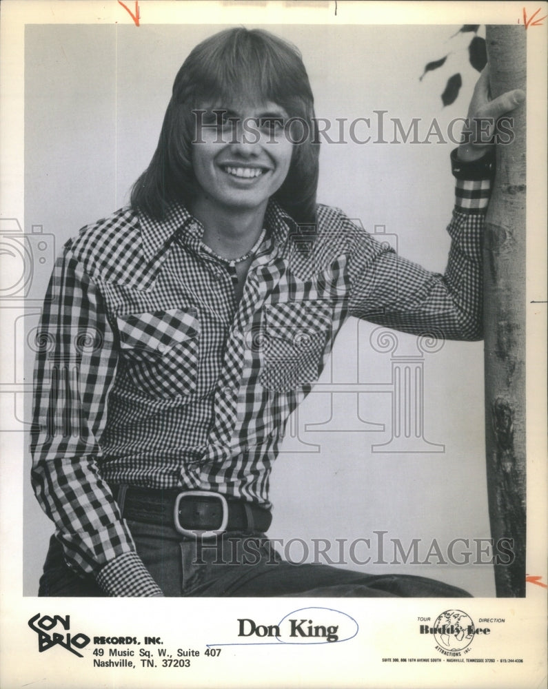 1982 Singer Don King - Historic Images