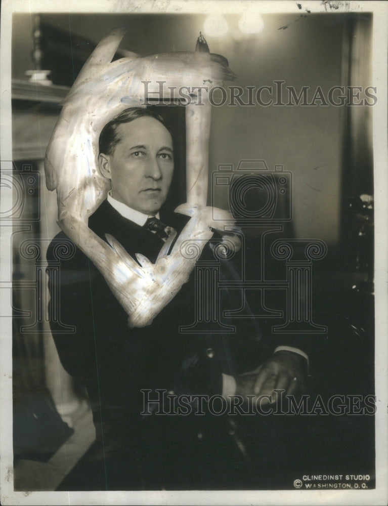 1918 Press Photo William Henry King Lawyer Politician-Utah Lake City Aid Russia - Historic Images