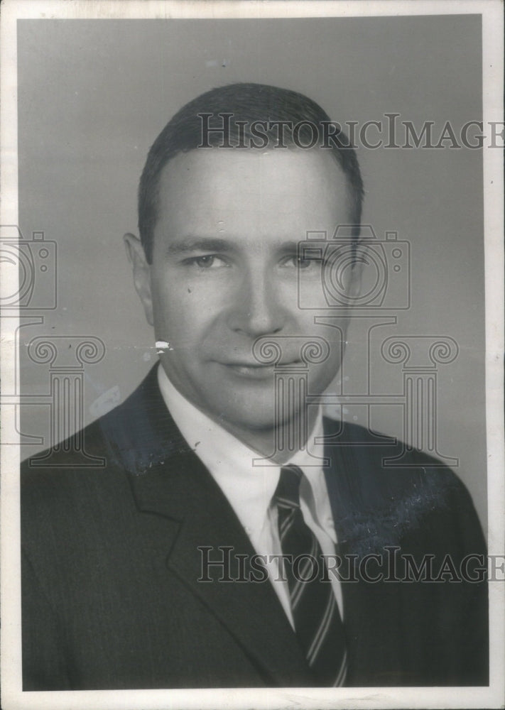 1968 Arthur DuBois Vice President Rand McNally Co. - Historic Images