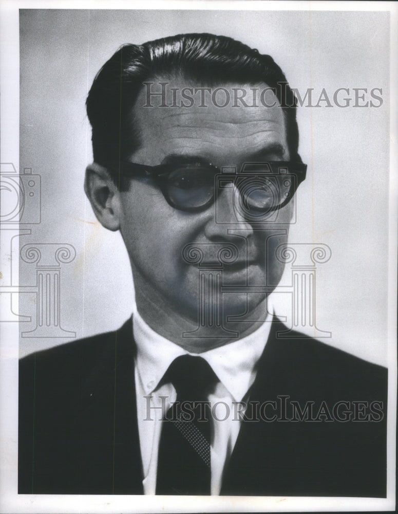 1967 Chicago Commissioner Of Planning Duba Portrait - Historic Images