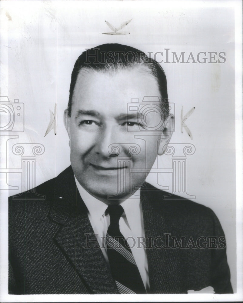 1963 John M. Ducar Vice President First National Bank Chicago - Historic Images