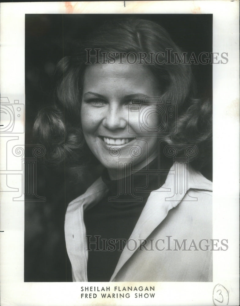 1975 Sheilah Flanagan Organist Musician Fred Waring Show - Historic Images