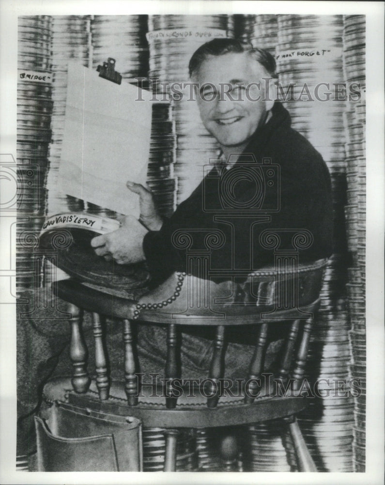 1968 Press Photo Mervyn LeRoy movie producer.- RSA87303 - Historic Images