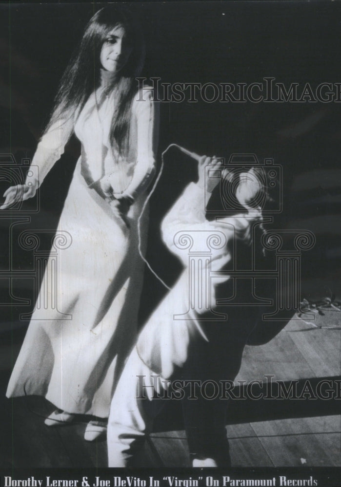 1973 Dorothy Lerner and Joe DeVito in "Virgin" - Historic Images